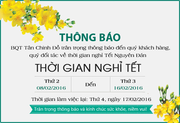 thong bao nghi tet nguyen dan 2016